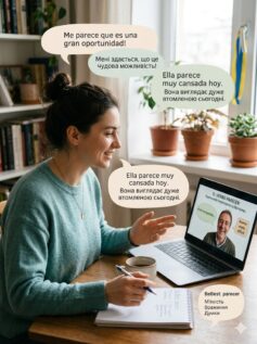 Дієслово parecer: здається, виглядає Дієслово parecer: здається, виглядає