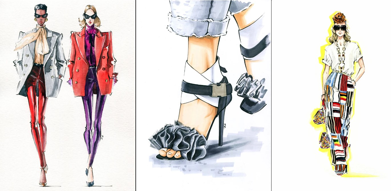 fashion-ілюстрації fashion-ілюстрації